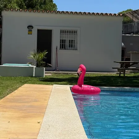 Semesterbostad La Fundacion De La Luz - 2 Casas Piscina & Barbacoa Privada, Playa A 9 Min, Familiar En Zona Tranquila, No Se Permiten Fiestas Conil De La Frontera