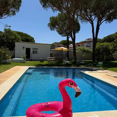 La Fundacion De La Luz - 2 Casas Piscina & Barbacoa Privada, Playa A 9 Min, Familiar En Zona Tranquila, No Se Permiten Fiestas Nyaraló Conil de la Frontera